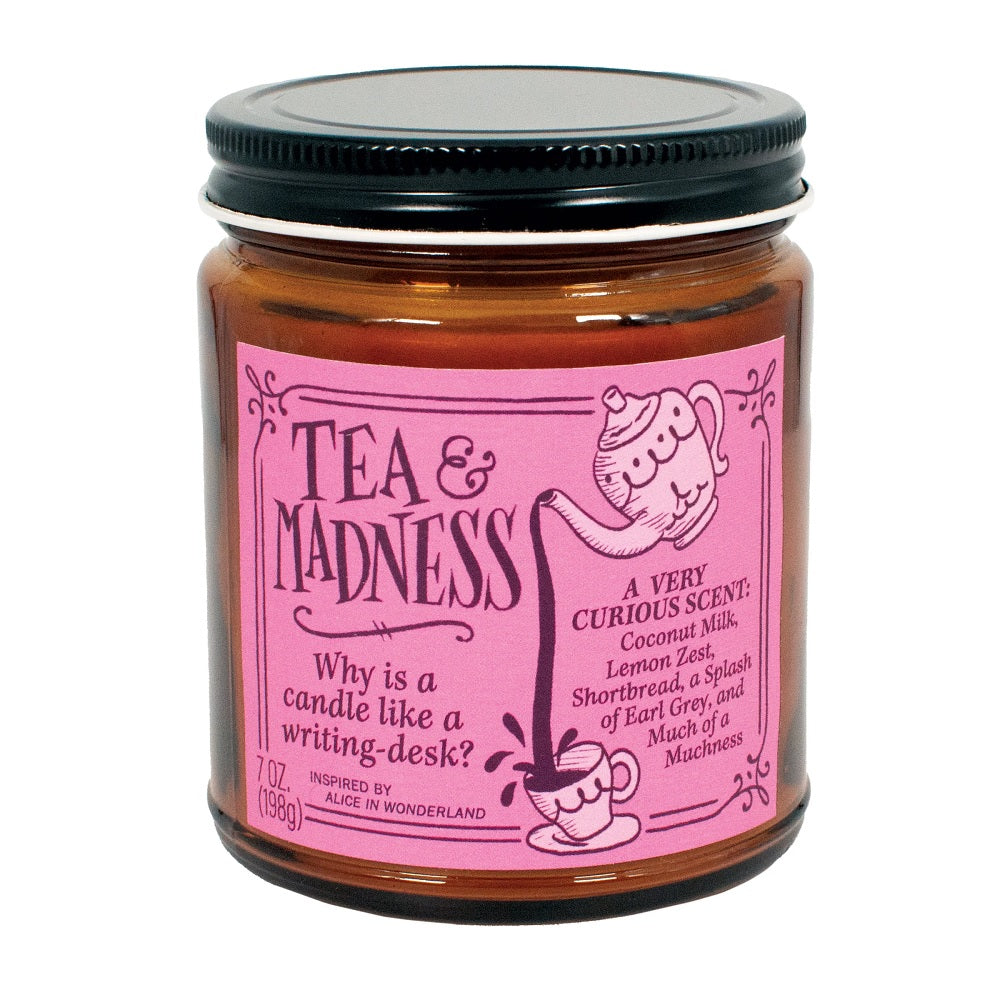 The Unemployed Philosophers Guild Tea & Madness Scented Candle