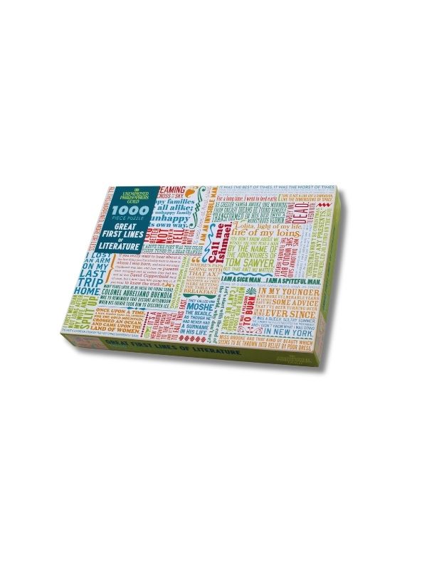 The Unemployed Philosophers Guild First Lines Of Literature Puzzle