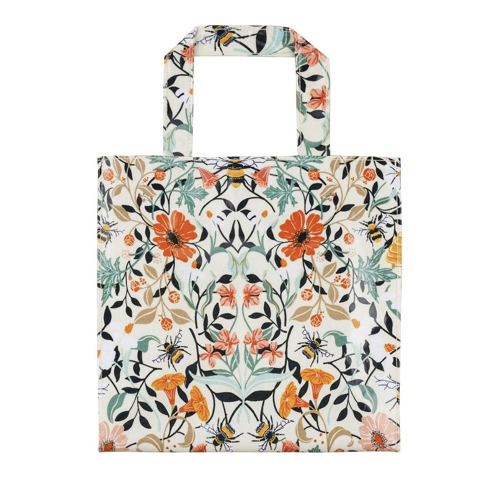 Ulster Weavers Small PVC Shopper Bag in Multi - Bee Bloom