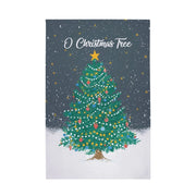 Ulster Weavers Recycled Cotton Blend Tea Towel - O Christmas Tree (Blue) Tea Towel product image