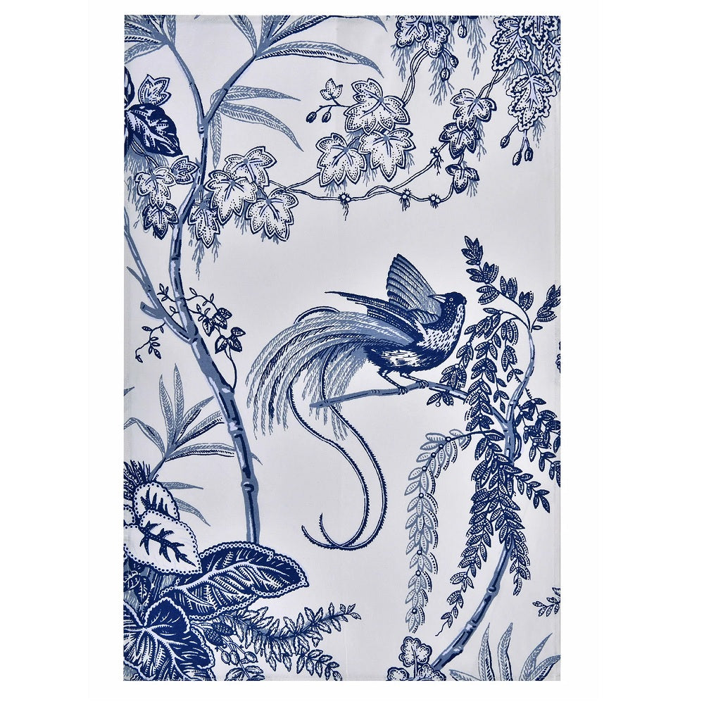 Ulster Weavers Willow Toile Tea Towel - Cotton One Size in Blue