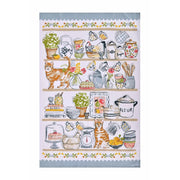 Ulster Weavers Pantry Cats Tea Towel - Cotton One Size in Multi Tea Towel product image