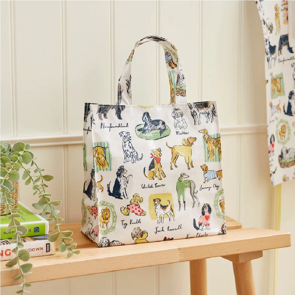 Ulster Weavers Best In Show PVC Shoppers Coated Tote Bag Small in Multi