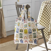 Ulster Weavers Tea Tins Foldable Tote Bag Medium in Multi Best of British NBPT  Shopper Bags.