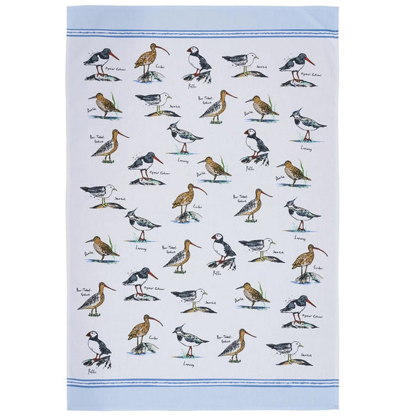 Ulster Weavers Coastal Birds White Tea Towel