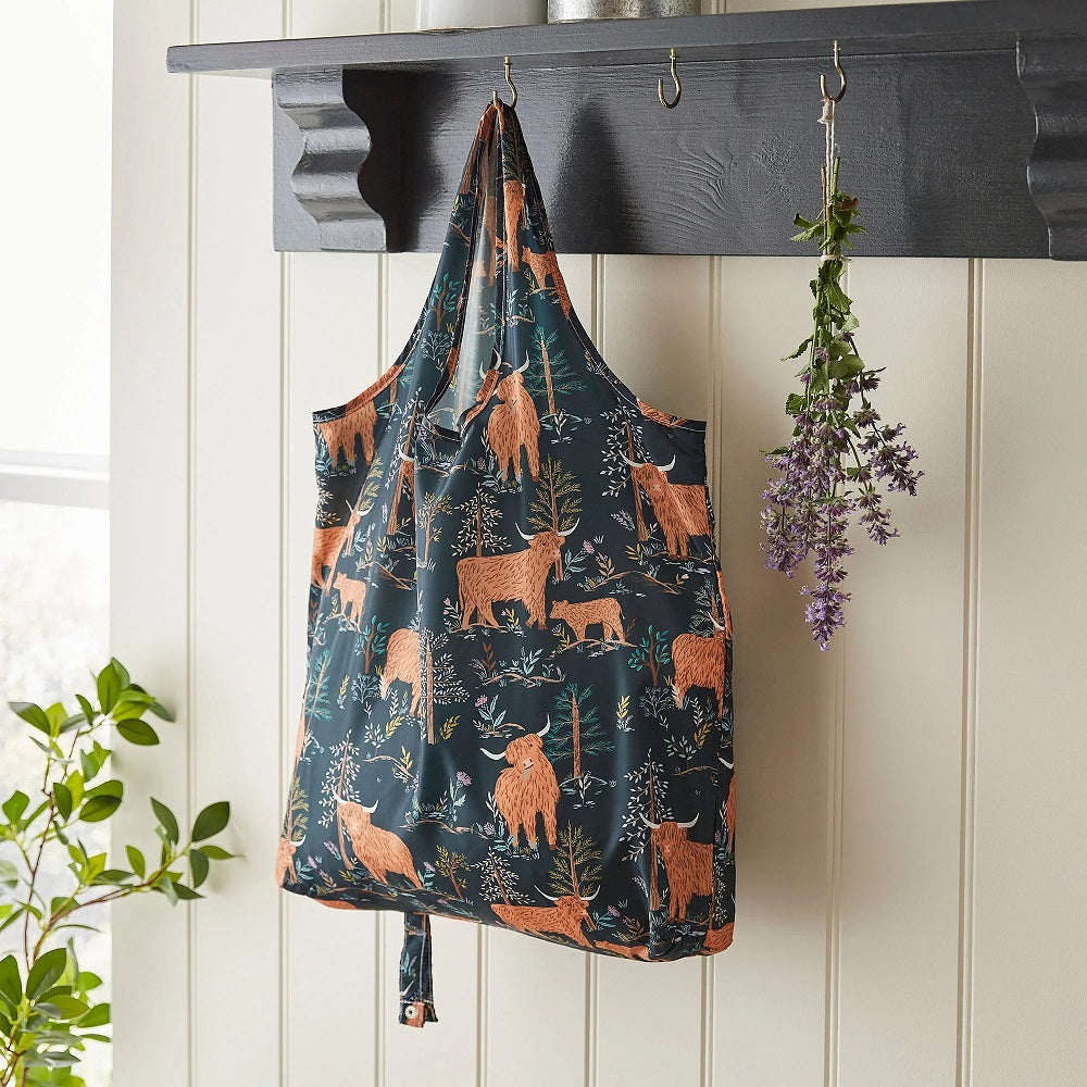 Ulster Weavers Connie the Cow Foldable Roll Up Bag One Size in Navy