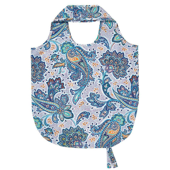 Ulster Weavers Reusable Roll-Up Bag - Italian Paisley (Polyester, Blue) Bag product image