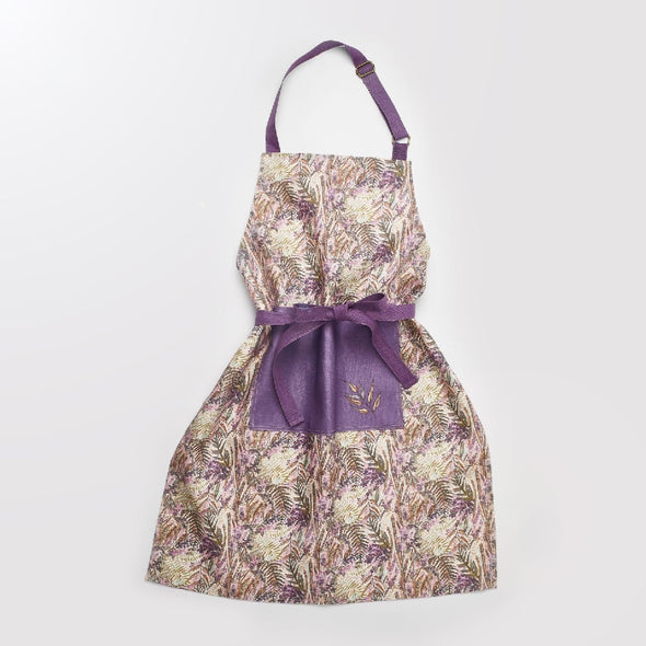 Ulster Weavers Apron Recycled Cotton Mourne Heather