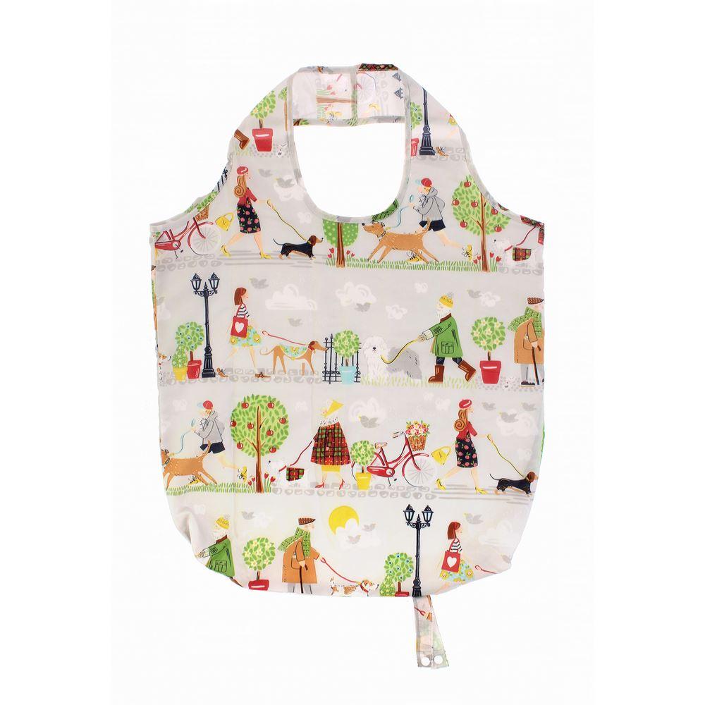 Ulster Weavers Reusable Roll-Up Bag - Walkies (Polyester, Green)