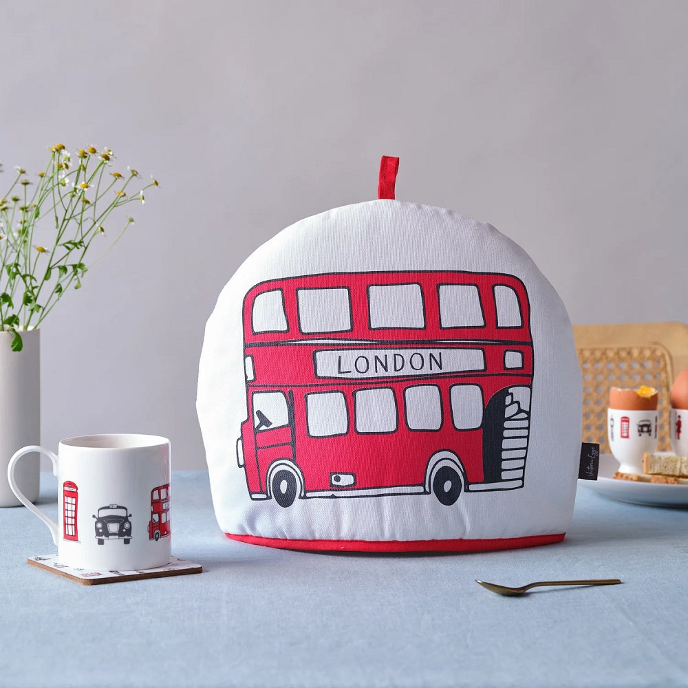 Victoria Eggs London Bus Tea Cosy