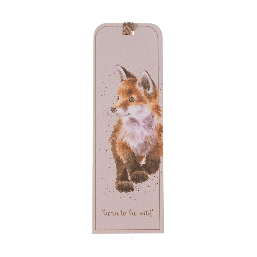 Wrendale Designs 'Born To Be Wild' Fox Bookmark