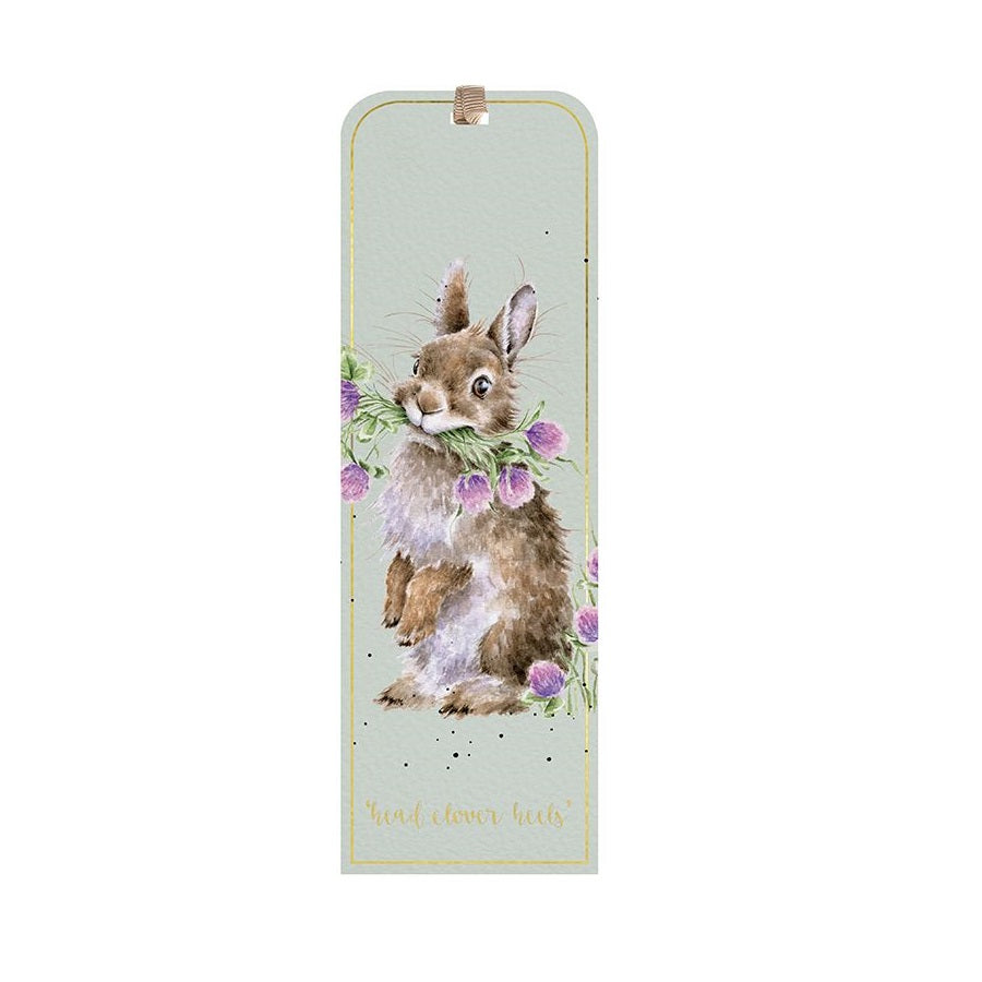 Wrendale Designs Head Clover Heels Rabbit Bookmark