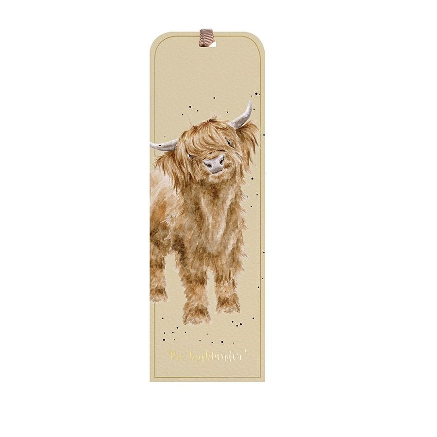 Wrendale Designs Heilen Coo Highland Cow Bookmark Book product image with Highland, Cow
