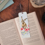 Wrendale Designs 'Field of Flowers' Hare Bookmark Best of British NBPT  Bookmarks.