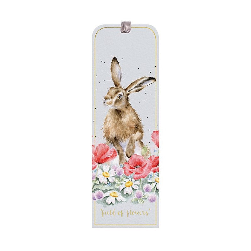 Wrendale Designs 'Field of Flowers' Hare Bookmark