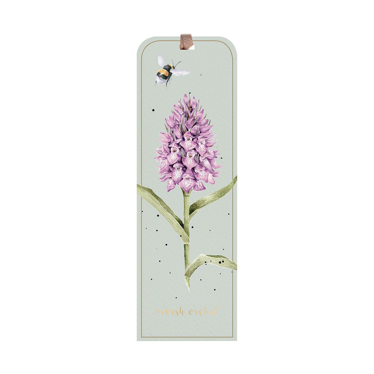 Wrendale Designs 'The Marsh Orchid' Bee Bookmark