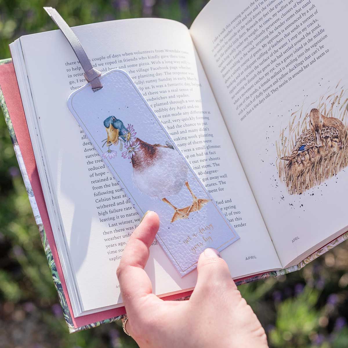 Wrendale Designs 'Not a Daisy goes By' Duck Bookmark