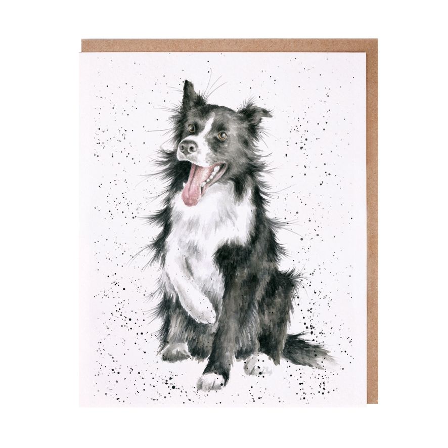 Wrendale Designs Greeting Card - Shadow Sheepdog
