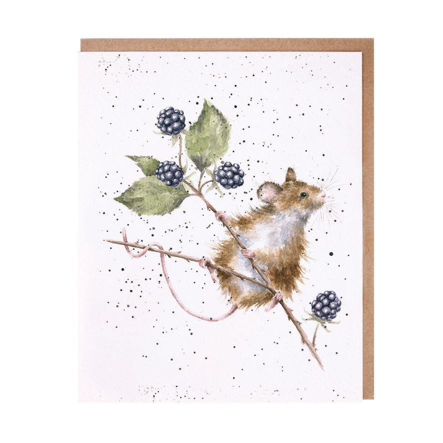 Wrendale Designs Greeting Card -Brambles