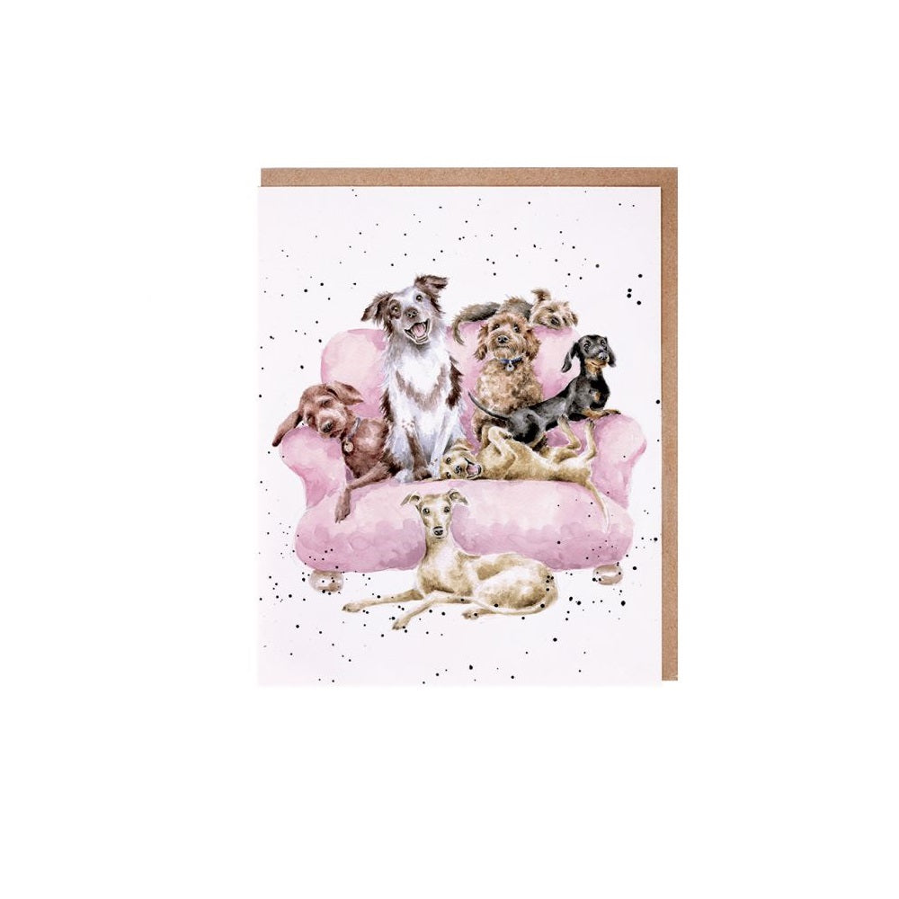 Wrendale Designs Movie Night Card