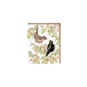 Wrendale Designs The Cherry Tree Blackbird Card product image