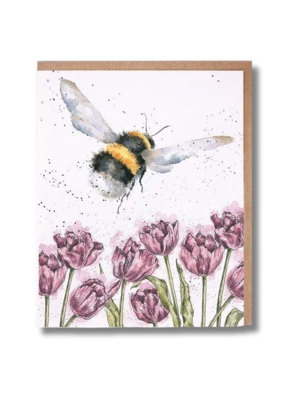 Wrendale Designs Flight Of The Bumblebee Card