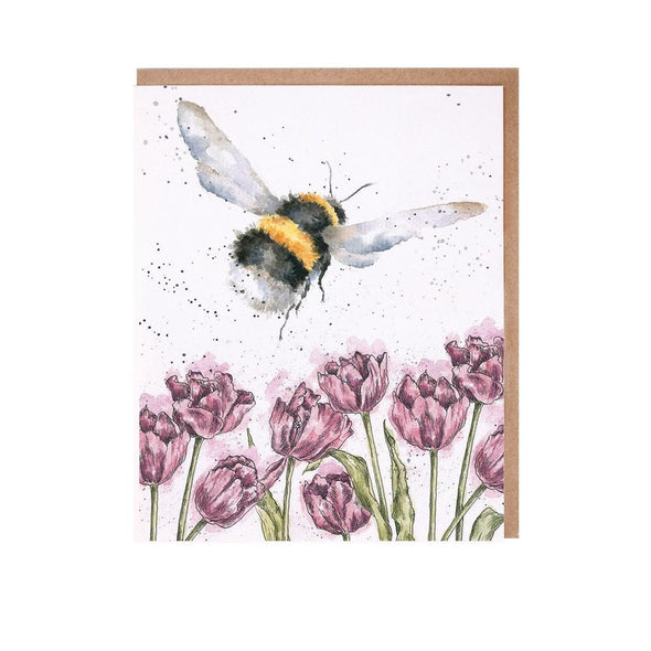 Wrendale Designs Flight Of The Bumblebee Card