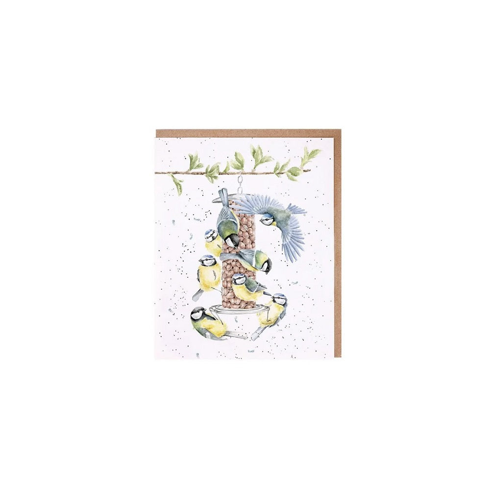 Wrendale Designs Bon Appetit Bluetit Card