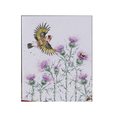 Wrendale Designs Feathers & Thistles Card