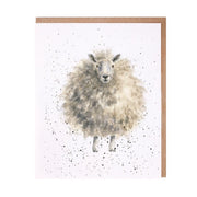 Wrendale Designs Greeting Card - The Wooly Jumper product image