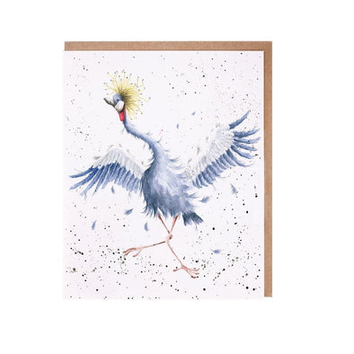 Wrendale Designs Dancing Queen Crane Single Card