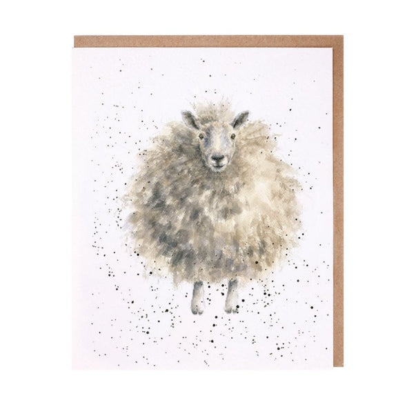 Wrendale Designs Greeting Card - The Wooly Jumper