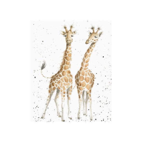 Wrendale Designs 'LOFTY' Giraffe Single Card