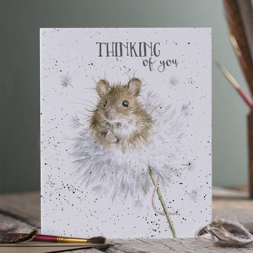 Wrendale Designs 'Dandelion Thinking of You' Card