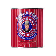 Uncle Joe's Sugar Free Mint Balls Tin 120g Tin product image