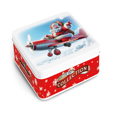 Campbells Shortbreads Flying Santa Tin 90g