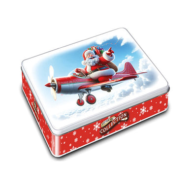 Campbells Shortbreads Flying Santa Tin (Assorted Shortbread Shapes) 150g