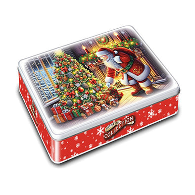 Campbells Shortbreads Santa & Christmas Tree Tin (Assorted Shortbread Shapes) 150g