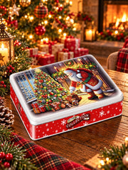 Campbells Shortbread Santa & Christmas Tree Tin (Assorted Shortbread Shapes) 150g