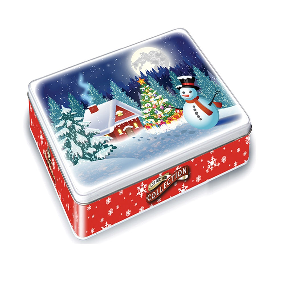  Campbells Shortbread Christmas Scene Tin (Assorted Shortbread Shapes) 150g Best of British NBPT  Shortbread Tins Campbells Shortbread.