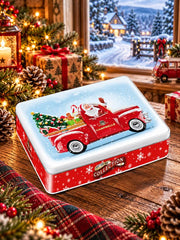 Campbells Shortbread Santa in Van (Assorted Shortbread Shapes) 150g