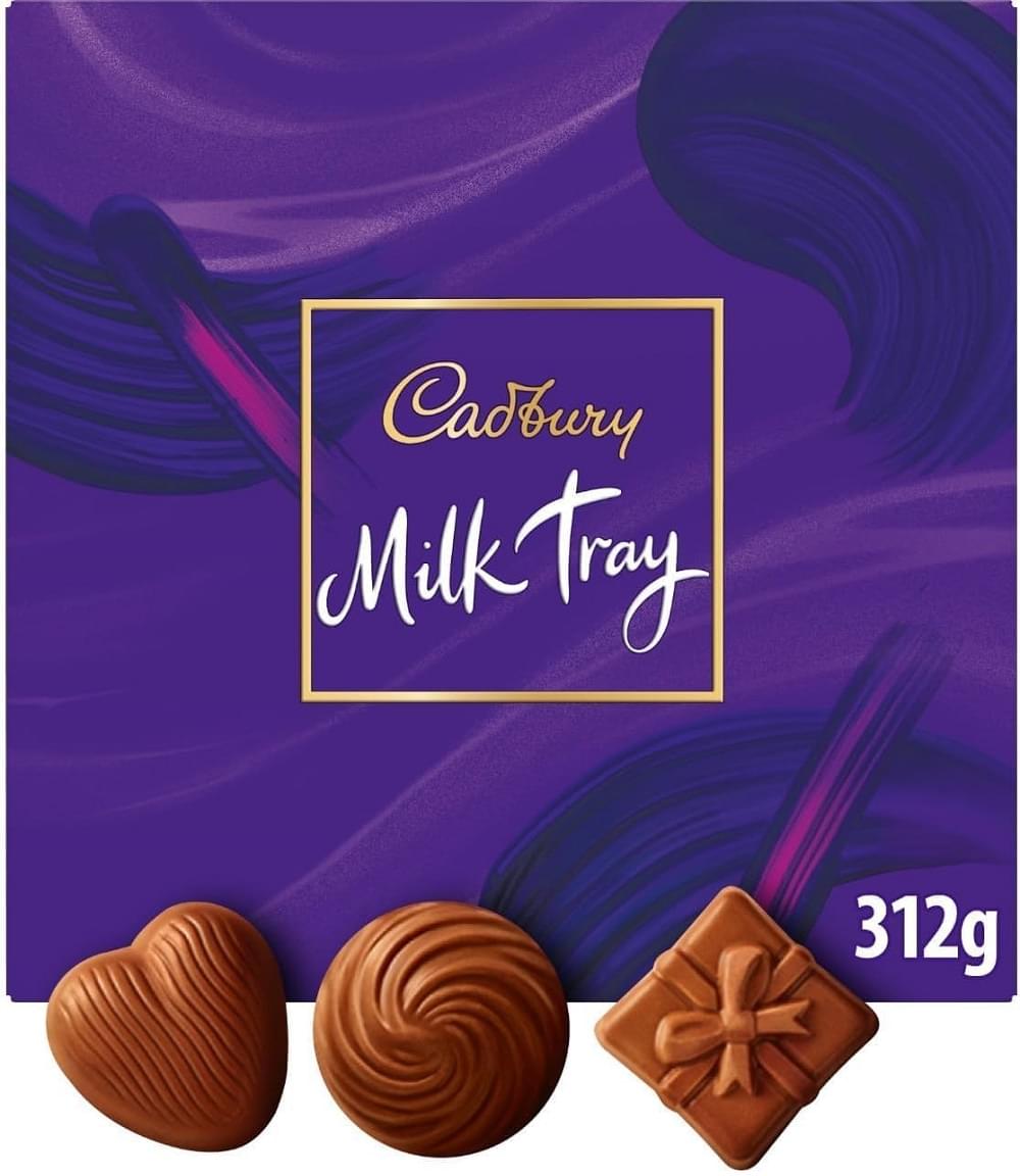  Cadbury Milk Tray 312G Best of British NBPT  Chocolate Cadbury.