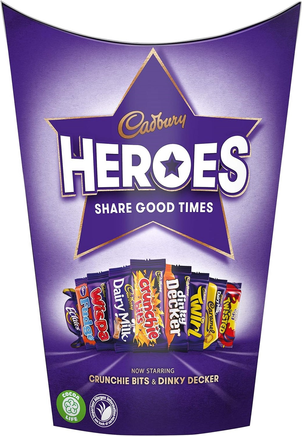  Cadbury Heroes Chocolate 240G Best of British NBPT  Chocolate Cadbury.