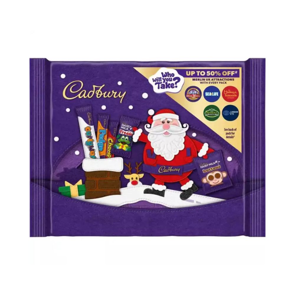 Cadbury Chocolate Small Santa Selection Box 78G
