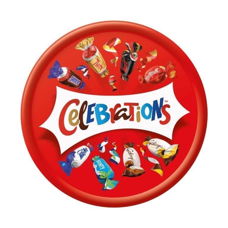  Celebrations Tub 500G Best of British NBPT  Chocolate Celebrations.