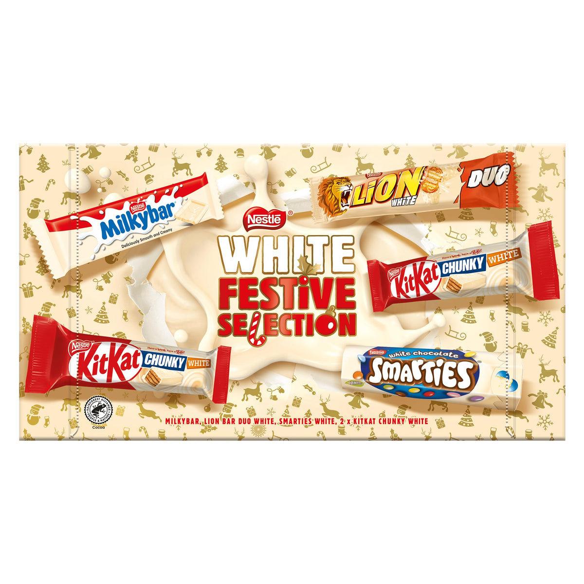  Nestle White Chocolate Selection Box 190g Best of British NBPT  Selection Box Nestle.