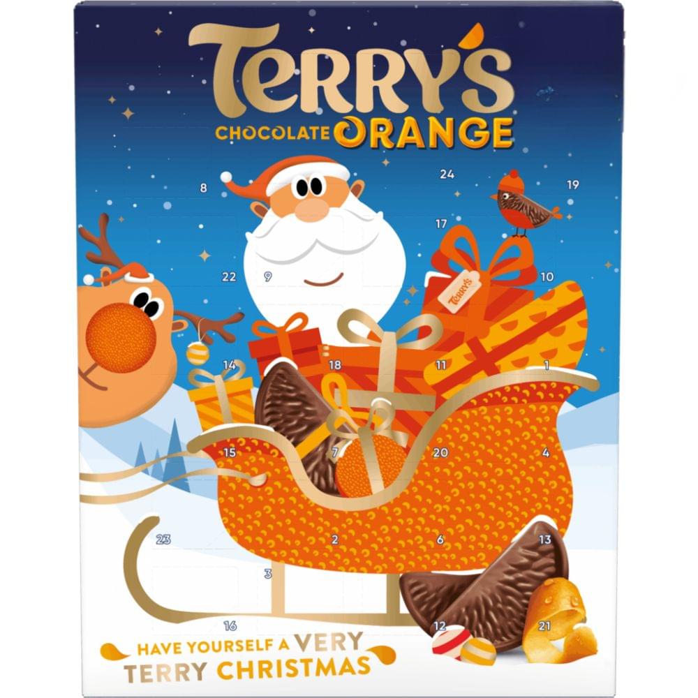  Terrys Chocolate Orange Advent Calendar 106G Best of British NBPT  Chocolate Terrys.