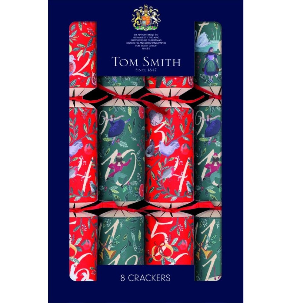 Tom Smith Cracker 8X12.5" - 12 Days Of Christmas Family