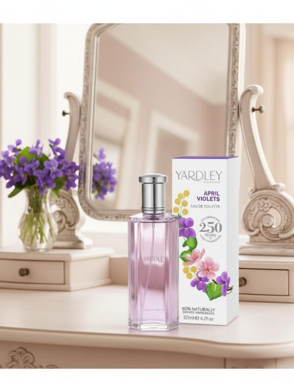 Yardley London April Violets EDT Spray 4.2 oz / 125 ml product image with London