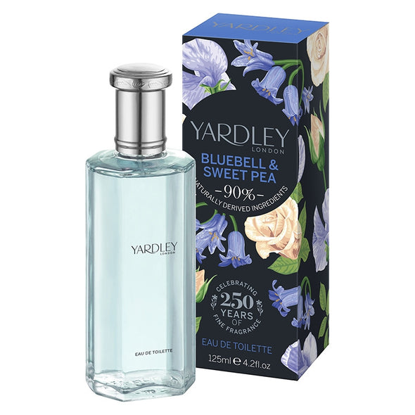 Yardley London Bluebell & Sweet Pea Eau De Toilette Spray 125ml